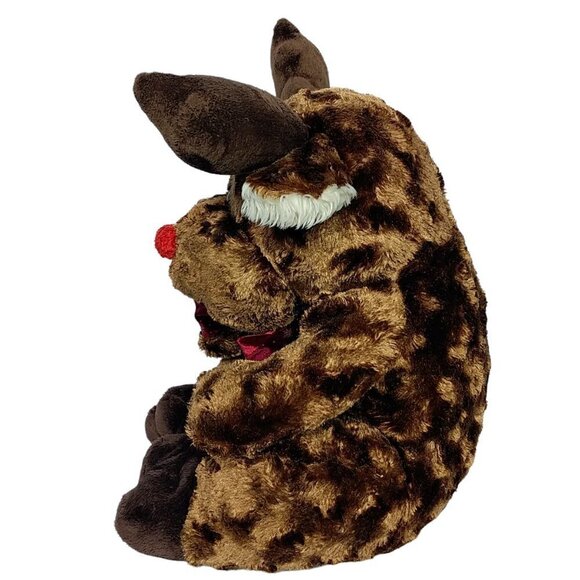 Fine Toy Brown Reindeer Moose Plush Stuffed Animal 19 Inch - Picture 4 of 6